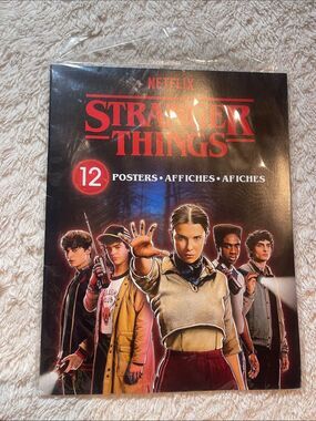 Netflix Stranger Things Poster Set of 12 NEW sealed
